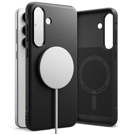 Ringke Onyx Magnetiskt MagSafe-fodral för Samsung Galaxy S25 FE - Svart