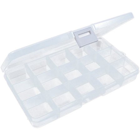 15 Gauge Plastlåda för Bekväm Förvaring och Förvaring av Fiskeutrustningslåda