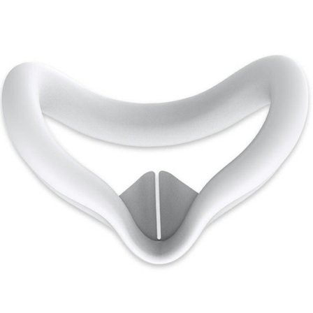 For Meta Quest 3S VR Silikondeksel Anti-Svette Ansiktsputen Beskyttende Deksel - Hvit