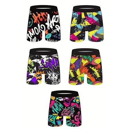 Herre Boxer Briefs - Åndbare, Komfortable, Ensfarvede, Perfekte til Afslappet Påklædning, Fitness eller Hverdagsbrug