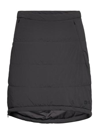 Alpengluehen Skirt W Kort Nederdel Sort Jack Wolfskin