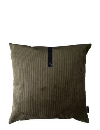 Corduroy Cushion Cover Home Textiles Cushions & Blankets Cushion Covers Vihreä Louise Smærup