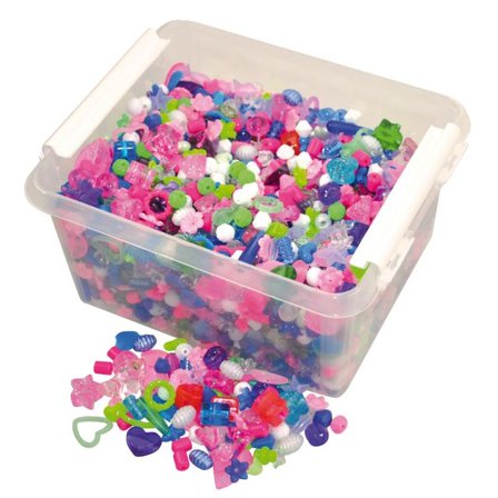 PLAYBOX Pärlor i back 3000/fp - Lyreco - Skola och förskola - Hobbymaterial - Pärlor