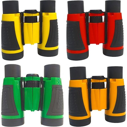 4 stk. børnekikkert sæt kompakt kikkert til børn voksne mini lomme