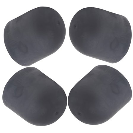 4 kpl Moottorin suojakannen pölyn- ja kosteudenkestäviä pehmeitä korkkeja FPV Combo Drone -kopterille (musta)