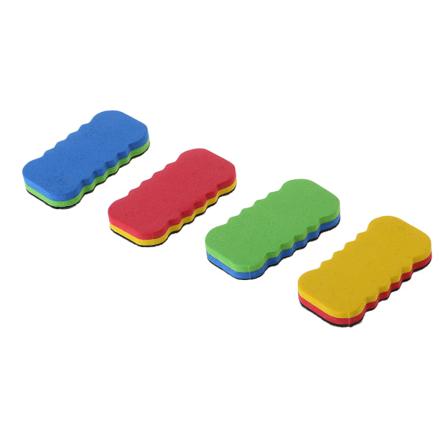 Mini Whiteboard Eraser Farget Tørr Tavle Rensevisker for husholdningsskole