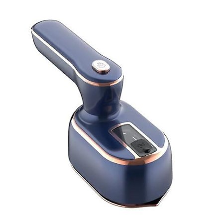 Mini Handhållen Ångstrykjärn med Roterbart Handtag Torr Våt Användning Lättviktig Bärbar Klädångare Strykmaskin (FMY)