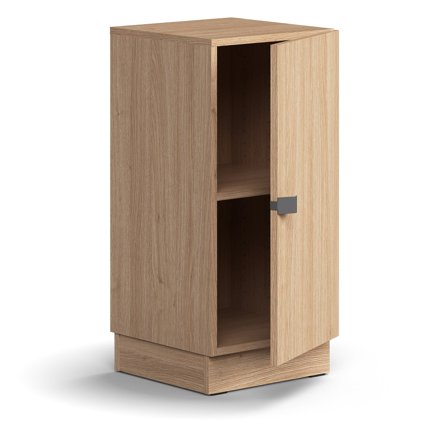 Schrank QBUS, 873x400x420 mm, Eiche