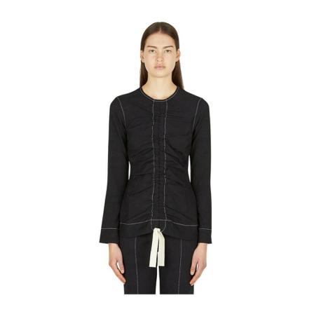 Ganni Tops svart, Dam, Dam, Storlek: XS