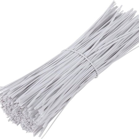 1000 st kabelbindare med vridna plastkabelbindare, 15 st