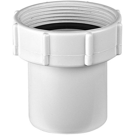 Faluplast 8077378 Tilkoblingsteleskop 50 mm x G50, Innendørsavløp