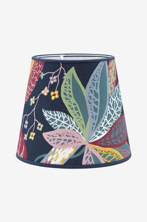 PR Home - Lampeskjerm Mia mønstret 17 cm - Blå - Lampeskjermer - Fra Homeroom