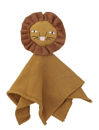 Elvin Comfort Blanket, Brown, Cotton Baby & Maternity Baby Sleep Cuddle Blankets Brun Bloomingville*Betinget Tilbud