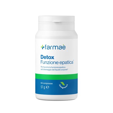 Farmaè Detox Funzione Epatica Integratore 60 Compresse