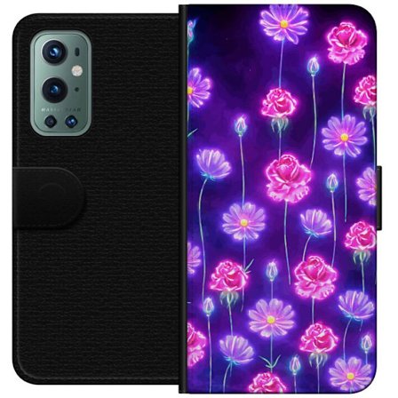 Yhteensopiva Lompakkokotelo OnePlus 9 Pro Bloom Reverie Electric Petals