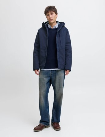 Jack & Jones Jjekeen Jacket Aw25 Sn - Navy - XXL