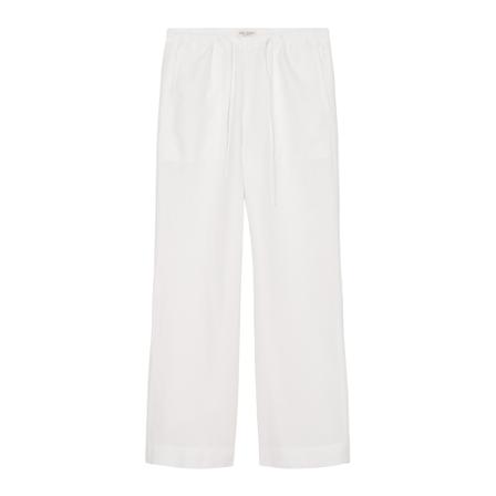 Marc O'Polo Broek in a tracksuit bottoms style , Wit , Dames , Maat: 3XL