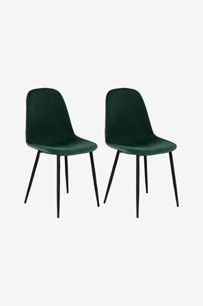 Loft24 - Matstol 2-pack Miller - Grön - Stolar - Från Homeroom