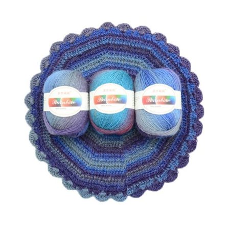 Alpaca Mohair Garn Bomuldsgarn 8 TILFÆLDIG FARVE 8 TILFÆLDIG FARVE
