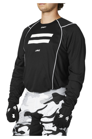 Crossshirt Shift White Label G.I. Fro Schwarz L