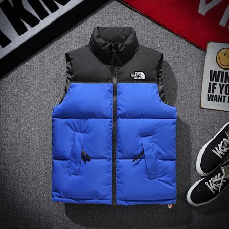 Män väst dun bomullsjacka kvinnor kamisole par bär jacka