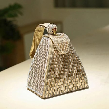 Party Clutch Väskor Dam Aftonväska GULD guld