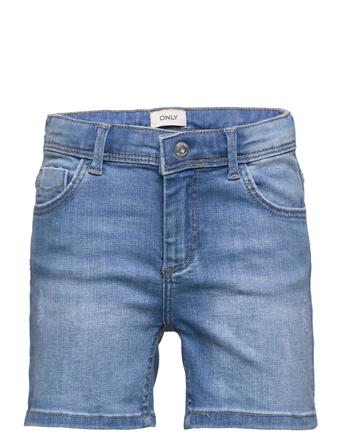 Kogabby Shorts Dnm Lt Blue Tai Smu Shorts Denim Shorts Blå Kids Only