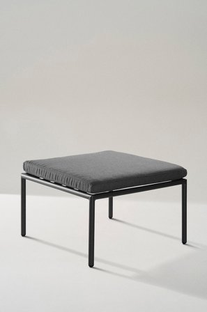 Jotex - Krakk/bord Black mdf / metall - MENTON - Kjøp Hagestoler & -krakker hos Jotex