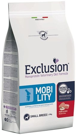 Exclusion Monoprotein Veterinary Diet Formula Mobility Cibo Secco