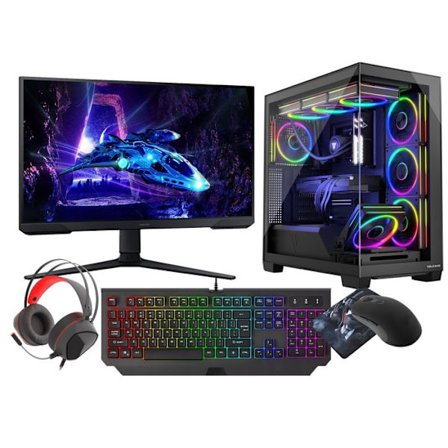 VIST Stellar PC Gaming Ryzen 7 8700F - RAM 32Go - RTX 5060 - SSD 1To M.2 - WIFI - LCD 24 180Hz - Windows 11 Pro