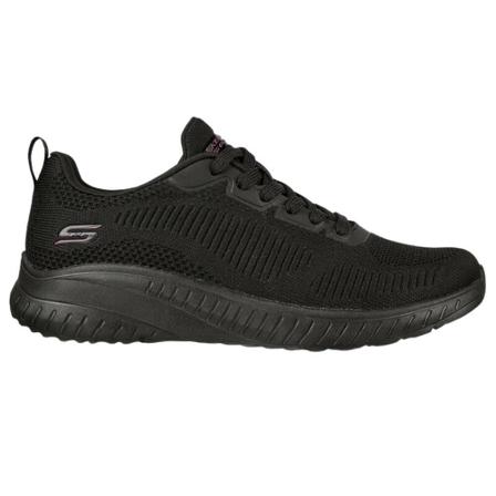 Skechers, Bobs Squad Chaos Face OFF Sneakers Zwart, Dames, Maat:41 EU