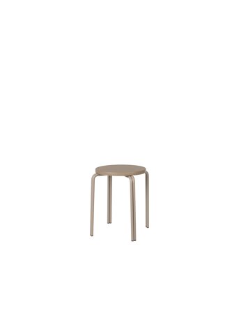 Broste Copenhagen Oda Stool - Beige - ONE SIZE