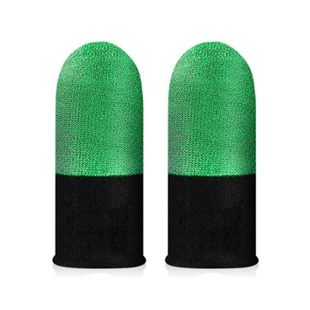1 par Finger Sleeves Tum Fingertop Covers Anti-Slip Luminous Finger Handskar
