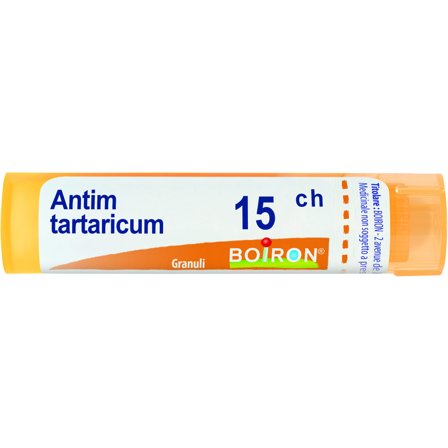 Boiron Antimonium Tartaricum 15Ch Tubo 80 Granuli 4g