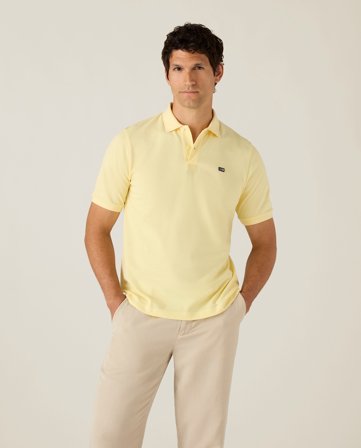 Lexington Piqué poloshirt, gelb