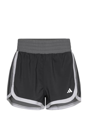 Pacer Woven Training Colorblock High Rise Short Black Adidas Performance