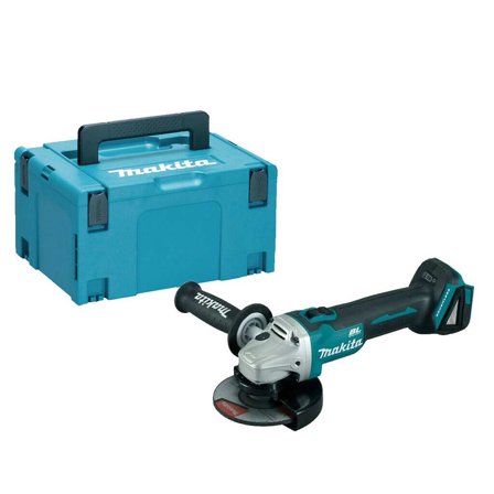 Makita DGA506ZJ vinkelsliper - uten batteri LXT 18V - med Makpac-koffert