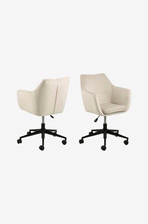 AC Design Furniture - Skrivebordsstol Laura - Brun - Skrivebordsstole - Fra Homeroom