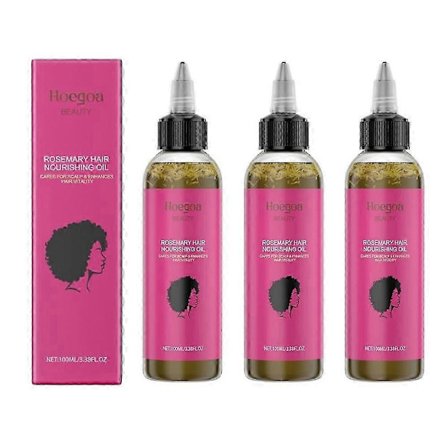 Velegnet til Batana hårolie 4 i 1 hårolie med rosmarin, græskarkerne og ricinusolie til at nære og blødgøre håret