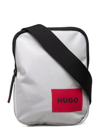 Ethon_Ns Zip Axelväska Väska Beige HUGO