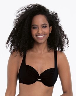 HERMINE - Bikini Topp Svart - F42 - Anita