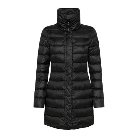 Peuterey, Down jacket with high collar Zwart, Dames, Maat:XS