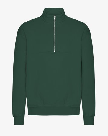 Organic Quarter Zip - Emerald Green 2XL