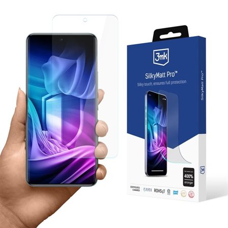 3mk Silky Matt Pro mat beskyttelsesfilm til Xiaomi Redmi Note 15 Pro 4G