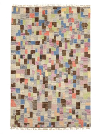 Grande Moroccan Berber - Afghanistan 240X370 Lã, Tapete