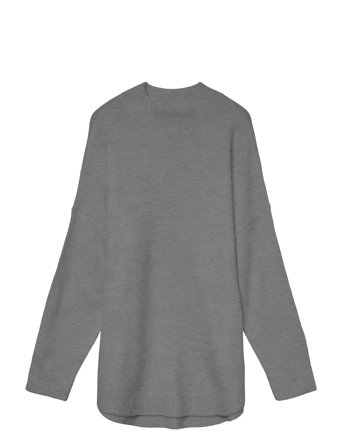 Vero Moda | Vmplaza Ls Highnck Long Pullover Ga Noos | S