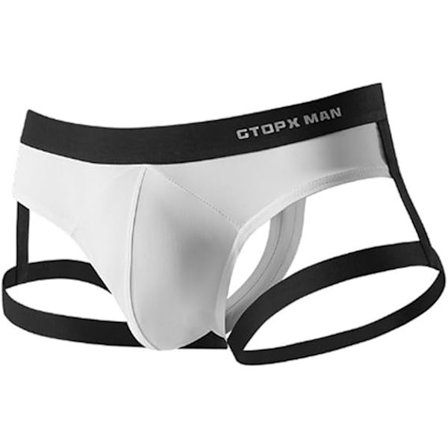 Uusin malli 2025 Miesten seksikäs jockstrap-alusvaate, yksilöllinen string-alusvaate, jääsilkkihihna, miesten U-kupera pussi, hauskat alushousut
