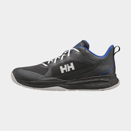 Bootschoenen Heren - Zeilschoenen / bootschoenen Helly Hansen Foil AC-37 Low, Ebony / Cobalt, heren, EU 40 (US 7 / UK 6.5)