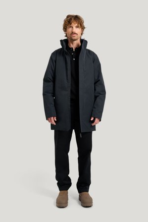 Tretorn Park Insulated Coat — Vanntett Jakke Herre — Svart | Yttertøy, Gummistøvler, Jakker & Regntøy for Dame, Herre & Barn