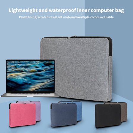 Vattentät laptopväska 11 12 13 14 15 15.6 tum mörkblå dark blu